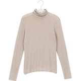 Oroblu Perfect Line Cashmere - Turtle Neck Long Sleeve met Col - Kleur Beigearge