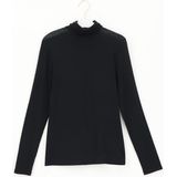 Oroblu Perfect Line Cashmere - Turtle Neck Long Sleeve - Kleur Zwartmall