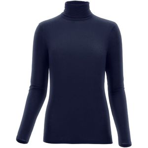 Oroblu - Perfect Line Cashmere - Turtle Neck - Lange Mouw - Blauw