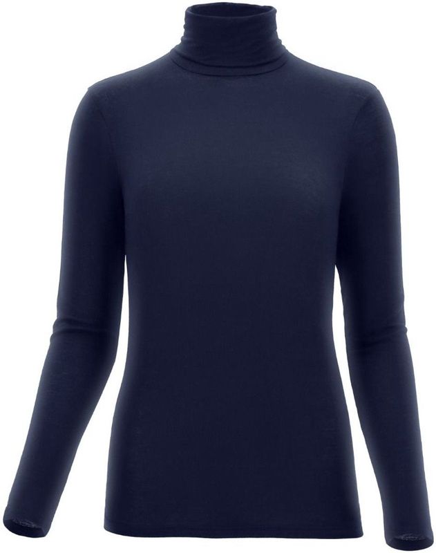 Perfect Line - Cashmere Turtle Neck - Longsleeve - Blauw