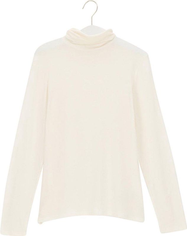 Oroblu - Perfect Line Cashmere - Turtle Neck - Ivory - Lange Mouwen