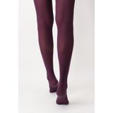 KUNERT Velvet 40 Dames Panty - Bordeaux - Maat 44-46