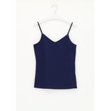 Oroblu Perfect Line Cotton - Top - Kleur Blauw - Maat S