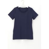 Oroblu - Perfect Line - T-Shirt - Blauw - Korte Mouwen