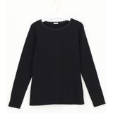 Oroblu - Perfect Line - T-Shirt Long Sleeve - Zwart