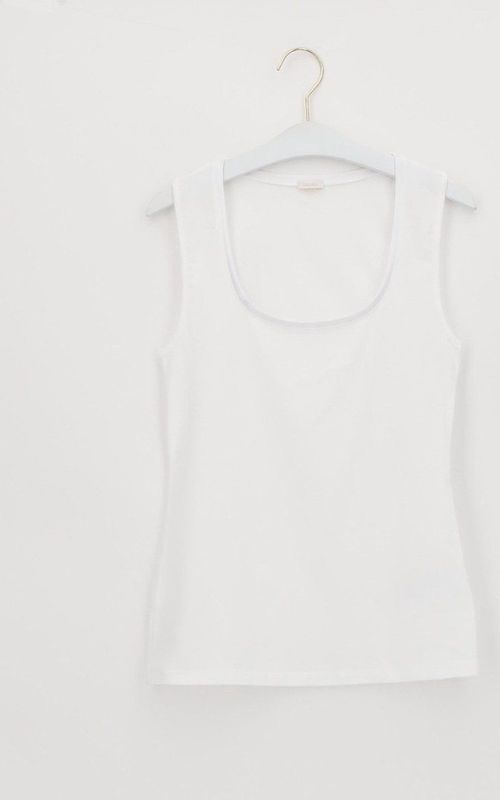 Oroblu - Perfect Line - Tanktop - Wit - Katoen