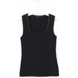 Perfect Line Cotton Tank Top 9999 Black