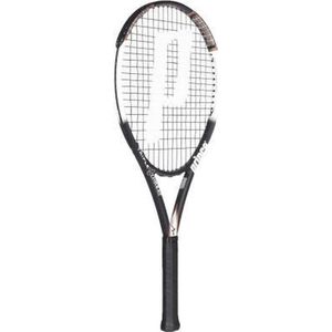 Tennisracket Prince TT Bandit 110 Original Black White (Bespannen)-Gripmaat L0