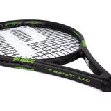 Tennisracket Prince TT Bandit 110 Black Green (Bespannen)-Gripmaat L4