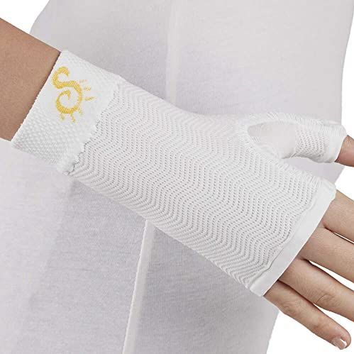 Solidea - Palmare - Compressiehandschoenen - Wit - Klasse 2 - 25/32 mmHg