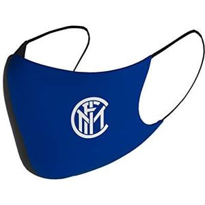 MIROGLIO Unisex masker voor volwassenen, blauw, 18 cm