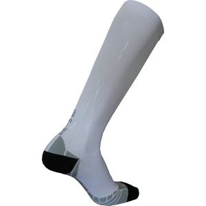 Spring Compression Socks Long  L  White