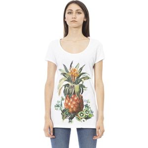 T-shirts - Wit - Pineapple Print - Casual Style