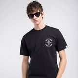 Replay - Custom Print Shirt - Zwart - T-shirt