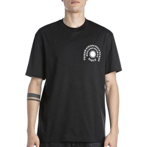 T-shirt - Korte Mouwen - Basic Jersey - Zwart - 100% Katoen