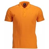 Poloshirt - Oranje - Classic Fit - Korte Mouwen