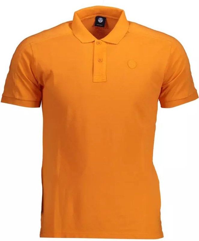 Poloshirt - Oranje - Classic Fit - Korte Mouwen