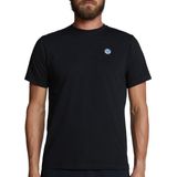 North Sails - T-shirt - Zwart - Katoen