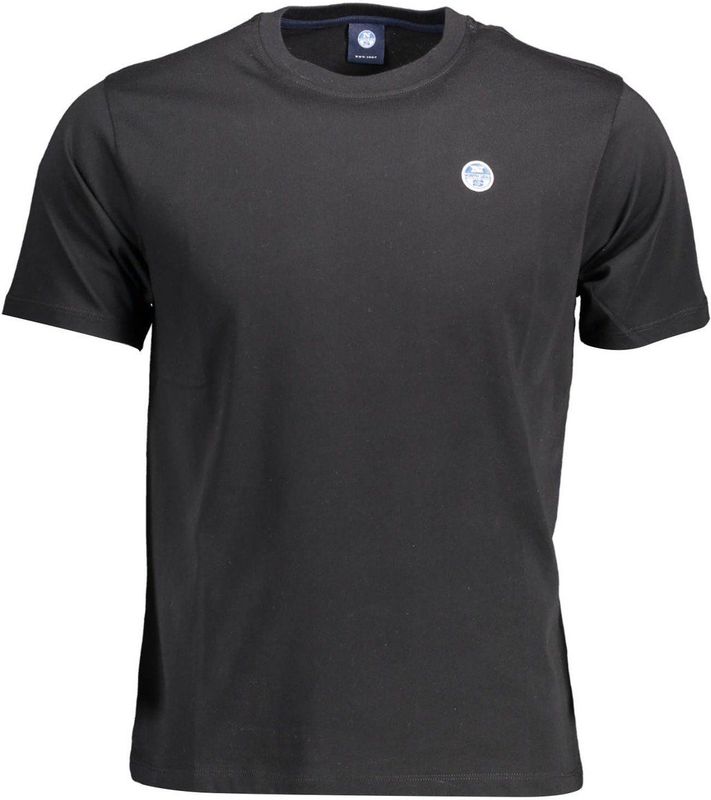 North Sails - T-shirt - Zwart - Katoen