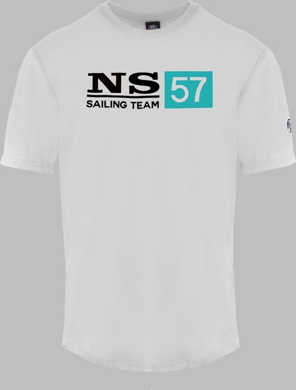 North Sails - T-shirt - Korte Mouwen - Zwart - 100% Katoen
