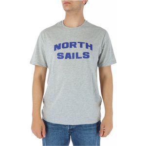 North Sails - T-shirt - Grijs - Classic Fit