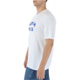 North Sails - T-shirt - Wit - Polyester/Katoen - Ronde Hals - Korte Mouwen