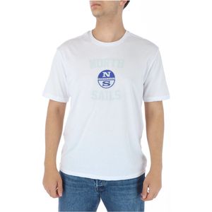 North Sails White Cotton T-Shirt