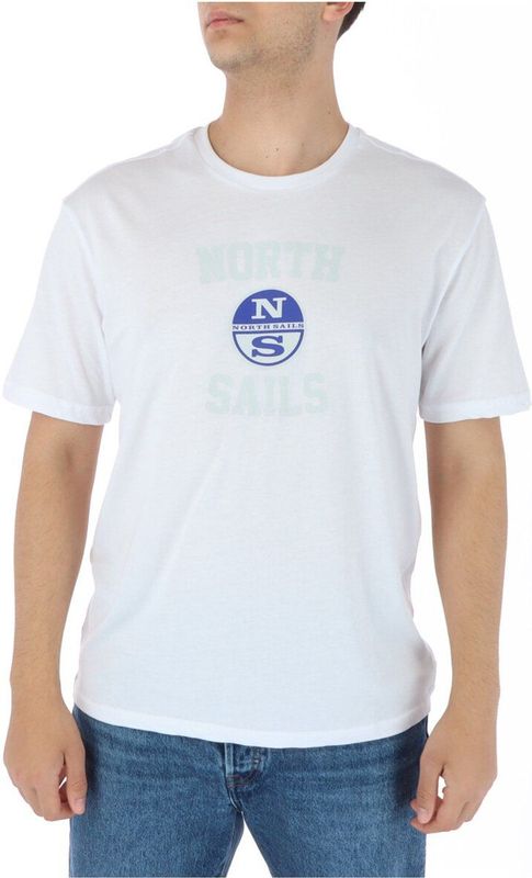 North Sails White Cotton T-Shirt