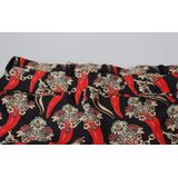 Effen Katoenmix Sweatshirt Met Ronde Hals