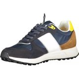 North Sails - Sweatshirt - Blauw - Met Geribbelde Ronde Hals