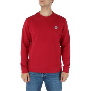 North Sails - Classic Style - Sweatshirt - Rood - Lange Mouwen - Ronde Hals