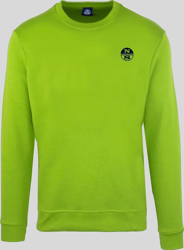 North Sails - Classic Style - Sweatshirt - Rood - Lange Mouwen - Ronde Hals
