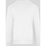 North Sails - Sweatshirt - Wit - Geribbelde Ronde Hals
