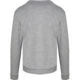 North Sails - Sweatshirt - Wit - Geribbelde Ronde Hals