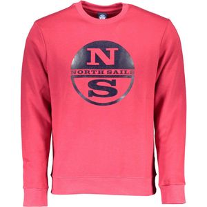 North Sails - Geribbelde Sweater - Rood - Viscose