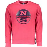 North Sails - Geribbelde Sweater - Rood - Viscose