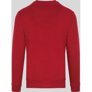 North Sails - Geribbelde Sweater - Rood - Viscose