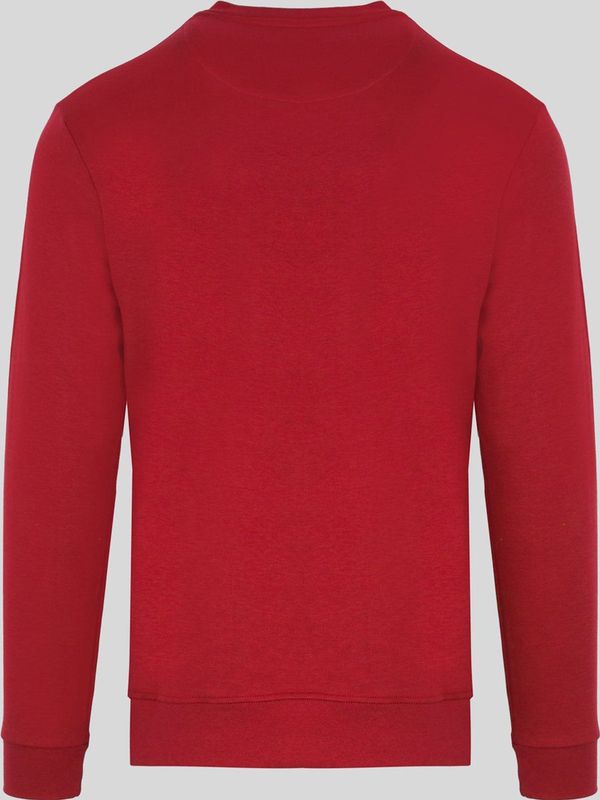 North Sails - Geribbelde Sweater - Rood - Viscose