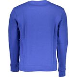 North Sails - Sweatvest - Blauw - Geribbelde Ronde Hals