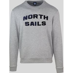 North Sails - Herensweatshirt - Grijs - Viscose/Nylon/Elastaan