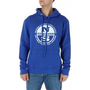North Sails - Graphic Hoodie - Blauw - Sweatshirt