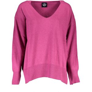 V-hals Merino Wol Pulloversweater