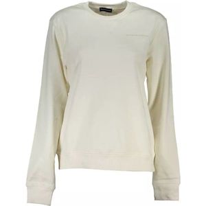 Crew Neck Sweatshirt NO21629 - Wit - Sweater - Lange Mouwen - Organisch Katoen