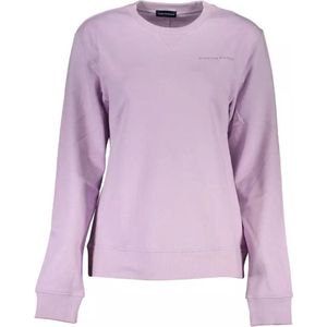 Crew Neck Sweatshirt - Paars - NO21630 - Sweater
