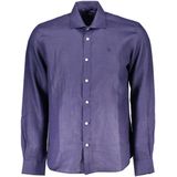 North Sails - Overhemden - Blauw - Linnen - Casual Shirt