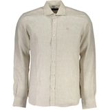 Linnen Casual Overhemd Lange Mouwen