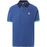 Polo North Sails Men SS Polo Graphic Ocean Blue