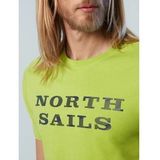 North Sails - SS T-Shirt Graphic - Lime - Biologisch Katoen