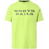 North Sails - SS T-Shirt Graphic - Lime - Biologisch Katoen