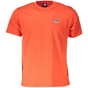 North Sails - T-shirt - Rood - Korte Mouwen - Crew Neck